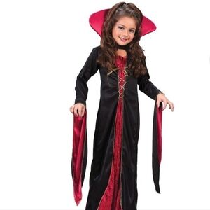 Fun World Victorian Vampiress Halloween Costume Size Small 4-6